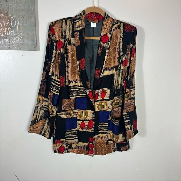 VTG BLAZER GLORY 100% rayon - Picture 12 of 12